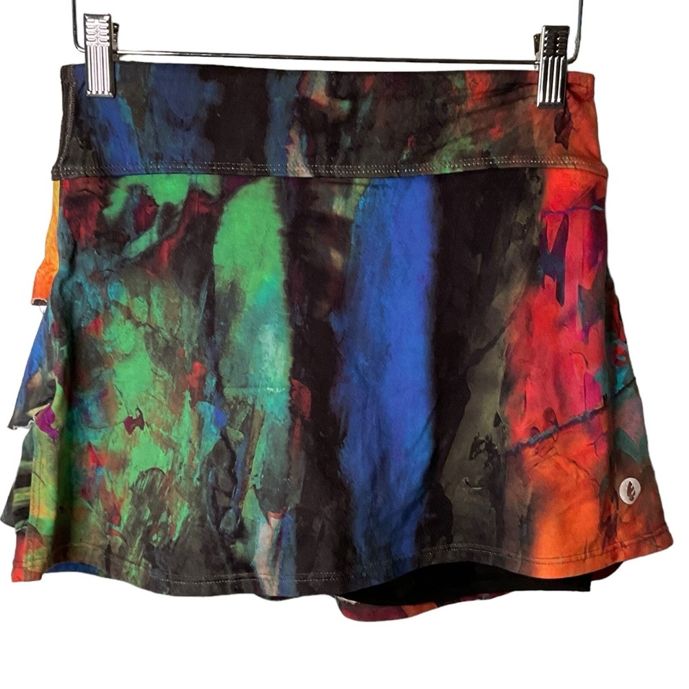 Dona Jo Women's Multicolor‎ Jojo With Pockets Activewear Skort Size 1 (S)